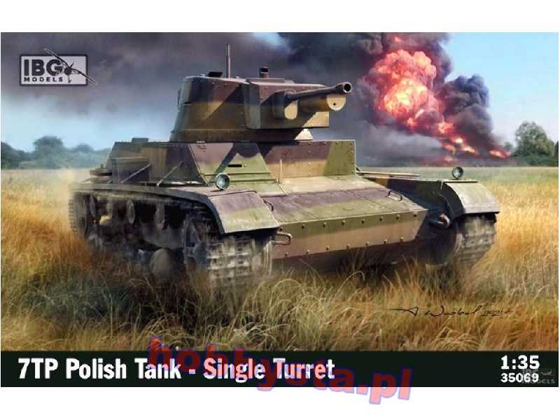7TP czołg polski z pojednynczą wieżą - zdjęcie 1 7TP czołg polski z pojednynczą wieżą - zdjęcie 1