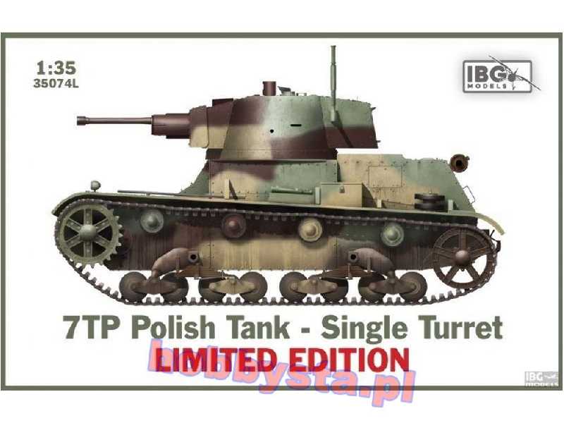 7TP czołg polski z pojednynczą wieżą - Edycja limitowana - zdjęcie 1