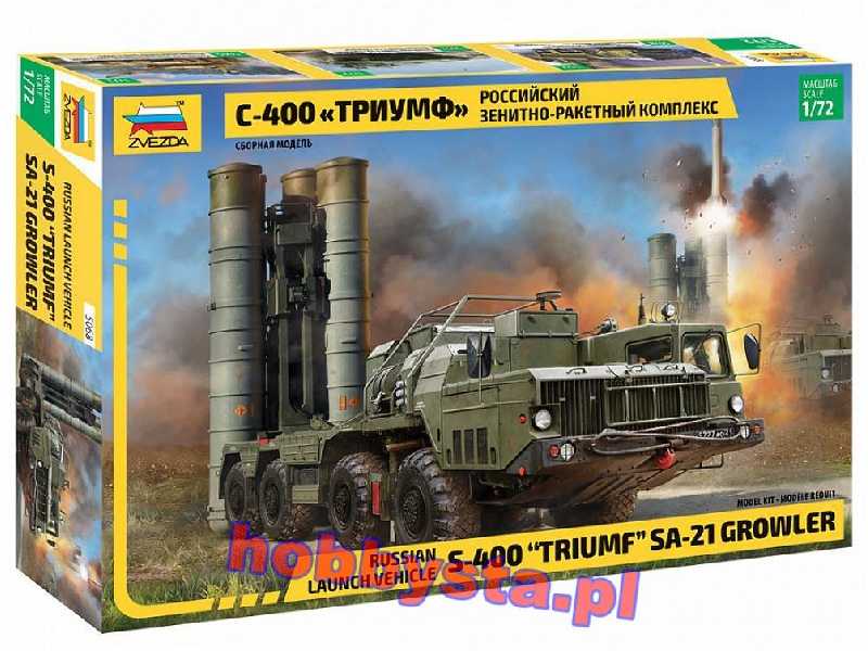 Rosyjska wyrzutnia rakiet S-400 TRIUMF SA-21 Growle - zdjęcie 1 Rosyjska wyrzutnia rakiet S-400 TRIUMF SA-21 Growle - zdjęcie 1