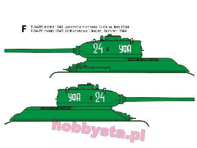 Sowieckie czołgi T-34 i T-34/85 - zdjęcie 7