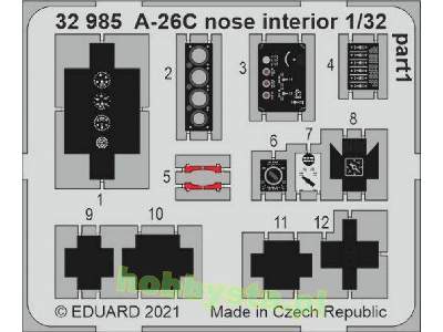 A-26C nose interior 1/32 - zdjęcie 1