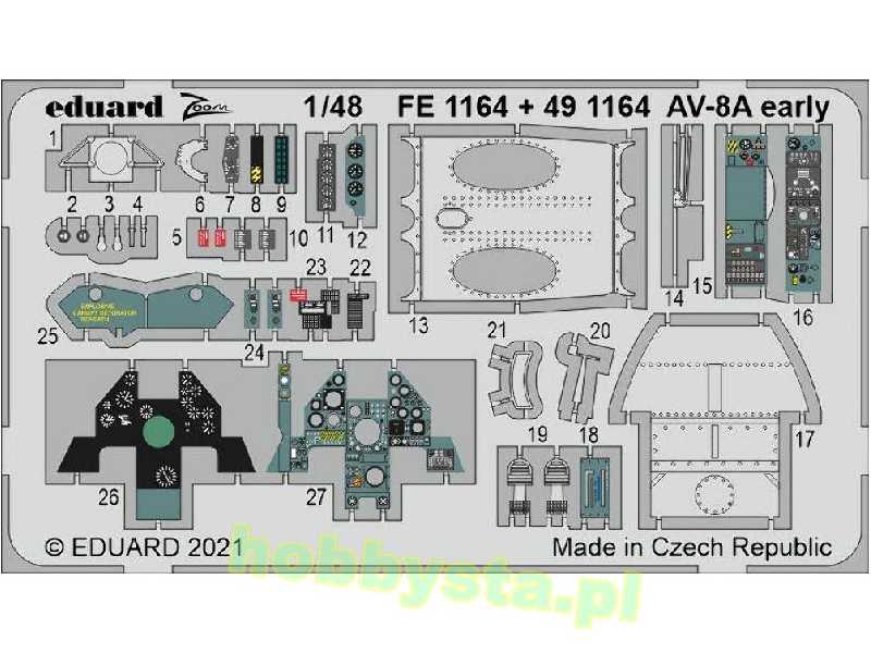 AV-8A early 1/48 - zdjęcie 1 AV-8A early 1/48 - zdjęcie 1