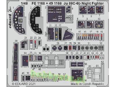 Ju 88C-6b Night Fighter interior 1/48 - zdjęcie 1