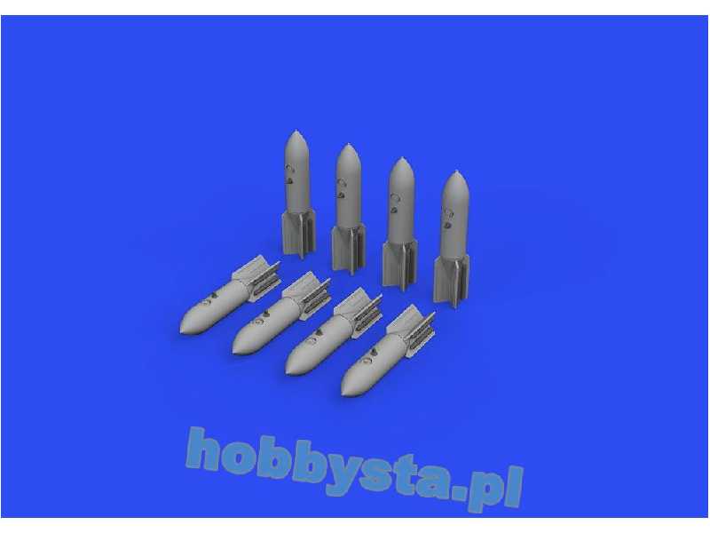 SC 50 German WWII bombs 1/32 - zdjęcie 1 SC 50 German WWII bombs 1/32 - zdjęcie 1