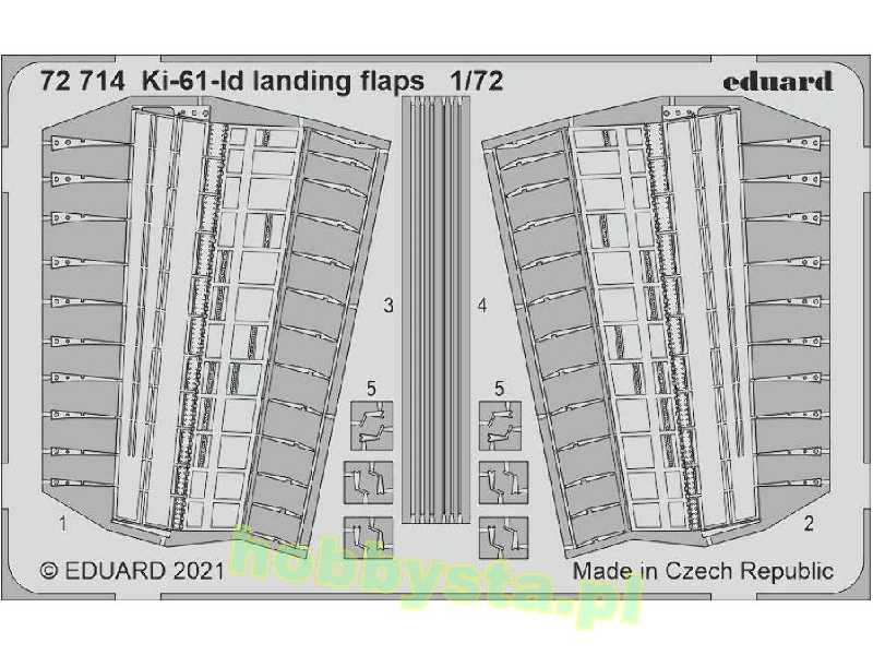 Ki-61-Id landing flaps 1/72 - zdjęcie 1