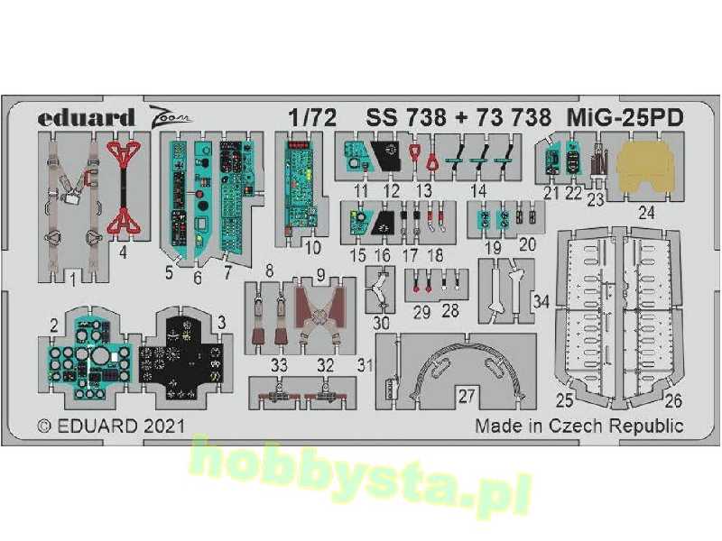 MiG-25PD 1/72 - zdjęcie 1 MiG-25PD 1/72 - zdjęcie 1
