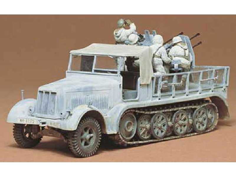 Ciągnik artyleryjski Sd.Kfz. 7/1 z działem 2 cm Flakvierling 38 - zdjęcie 1 Ciągnik artyleryjski Sd.Kfz. 7/1 z działem 2 cm Flakvierling 38 - zdjęcie 1