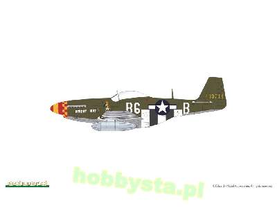 P-51D-5 “357th FG“ 1/48 - Eduard - zdjęcie 4