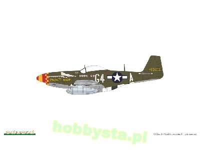 P-51D-5 “357th FG“ 1/48 - Eduard - zdjęcie 5