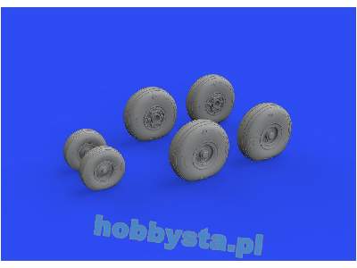 C-130 wheels 1/72 - Zvezda - zdjęcie 5