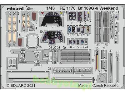 Bf 109G-6 Weekend 1/48 - zdjęcie 1