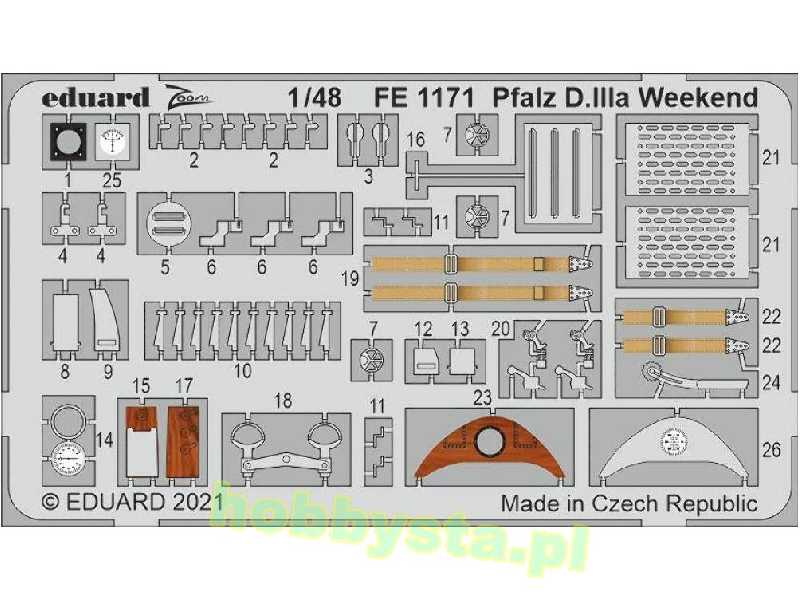 Pfalz D. IIIa Weekend 1/48 - zdjęcie 1 Pfalz D. IIIa Weekend 1/48 - zdjęcie 1