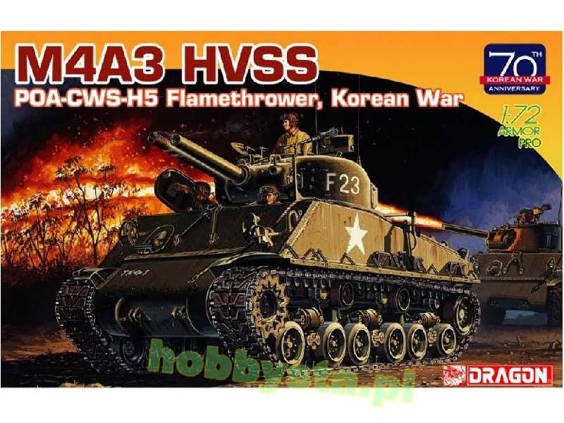 M4A3 HVSS POA-CWS-H5 czołg z miotaczem płomieni - Korea - zdjęcie 1 M4A3 HVSS POA-CWS-H5 czołg z miotaczem płomieni - Korea - zdjęcie 1