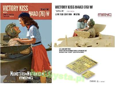 Victory Kiss M4a3 (76)w Sherman Detail Upgrade Set - zdjęcie 2