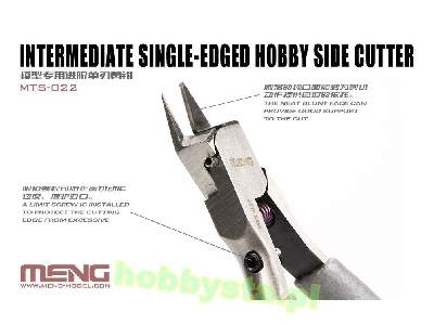 Intermediate Single-edged Hobby Side Cutter - zdjęcie 2