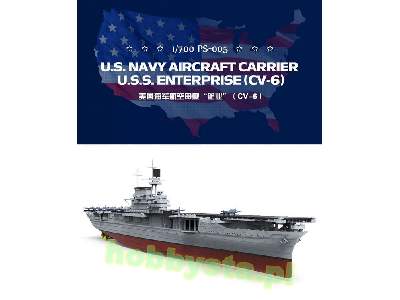 U.S. Navy Aircraft Carrier U.S.S. Enterprise (Cv-6) - zdjęcie 2