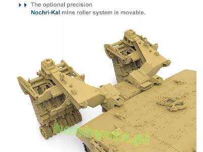 Merkava Mk.4/4 Lic W/Nochri-kal Mine Roller System - zdjęcie 4