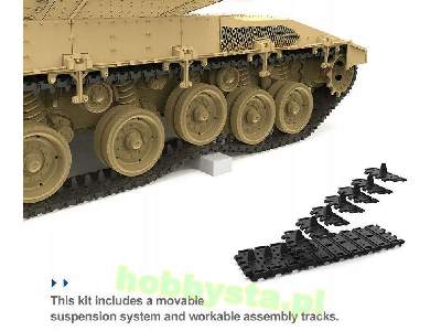 Merkava Mk.4/4 Lic W/Nochri-kal Mine Roller System - zdjęcie 5