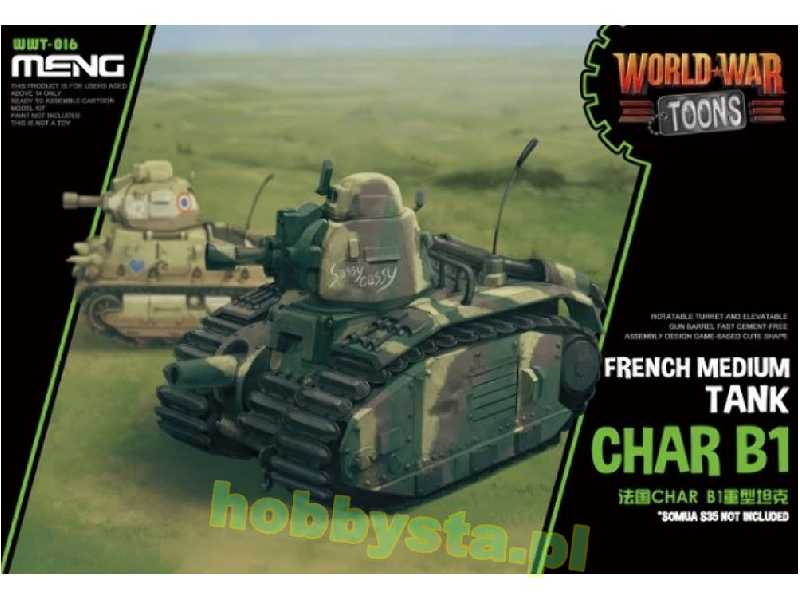 World War Toons Char B1 French Medium Tank - zdjęcie 1 World War Toons Char B1 French Medium Tank - zdjęcie 1