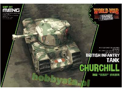 World War Toons Churchill British Infantry Tank - zdjęcie 1