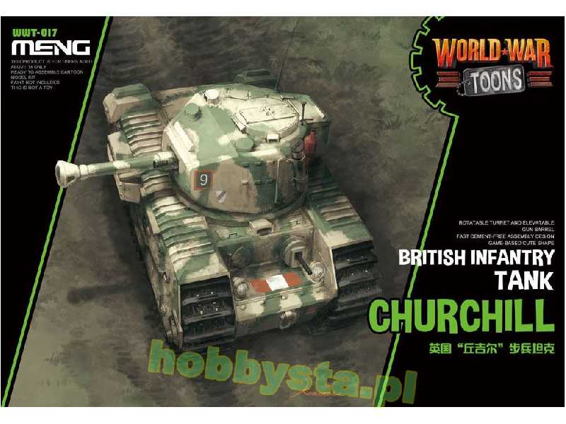 World War Toons Churchill British Infantry Tank - zdjęcie 1 World War Toons Churchill British Infantry Tank - zdjęcie 1