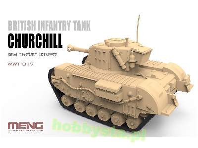 World War Toons Churchill British Infantry Tank - zdjęcie 3