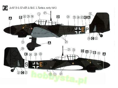 Junkers Ju-87 D-3 - północna Afryka - 1942-43 - zdjęcie 4