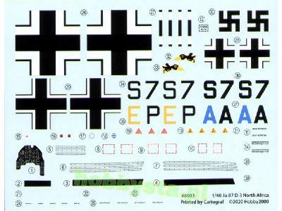 Junkers Ju-87 D-3 - północna Afryka - 1942-43 - zdjęcie 9