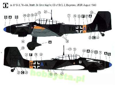 Junkers Ju-87 D-3 - Front Wschodni 1943 - zdjęcie 2