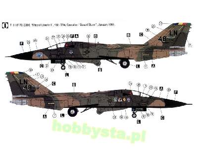 F-111F Operacja Pustynna Burza - zdjęcie 2