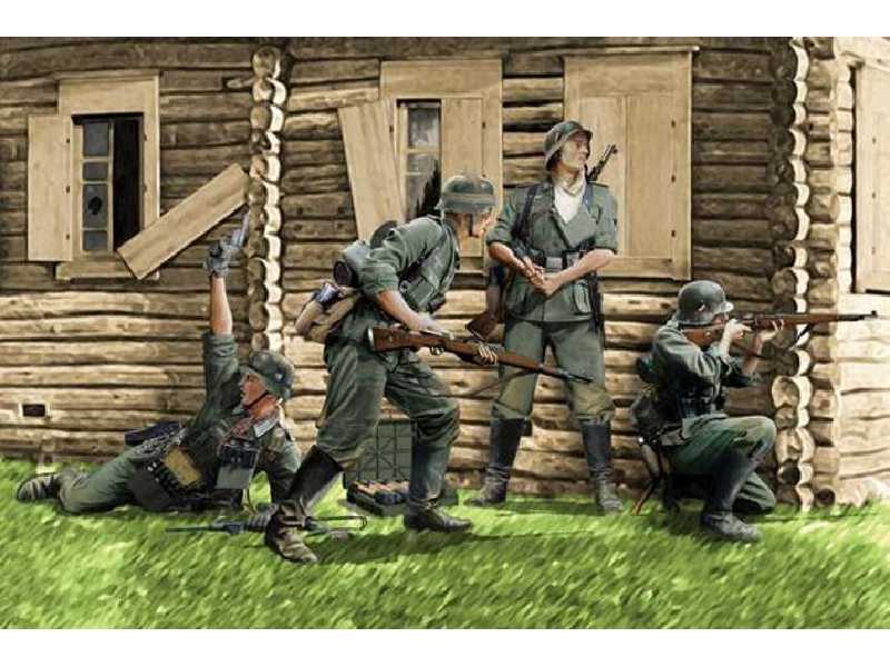 Figurki Niemiecka piechota - Barbarossa 1941 - zdjęcie 1 Figurki Niemiecka piechota - Barbarossa 1941 - zdjęcie 1