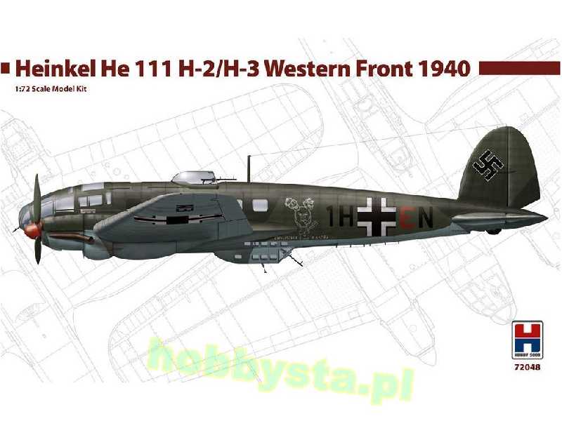 Heinkel He-111 H-2/H-3 - Front Zachodni 1940 - zdjęcie 1