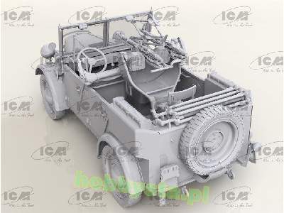 Le.Gl.Einheits-pkw Kfz.4 WWII German Light Anti-aircraft Vehicle - zdjęcie 5