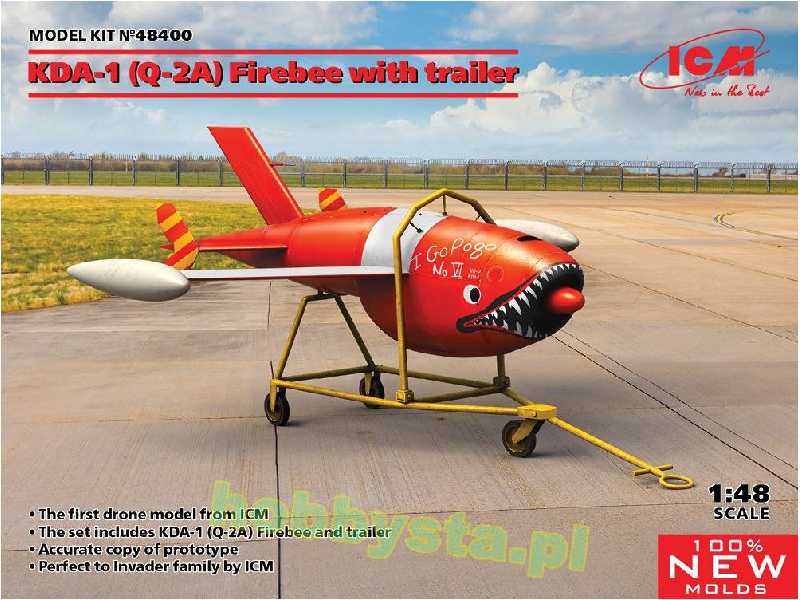 Dron Kda-1 (Q-2a) Firebee With Trailer - zdjęcie 1 Dron Kda-1 (Q-2a) Firebee With Trailer - zdjęcie 1