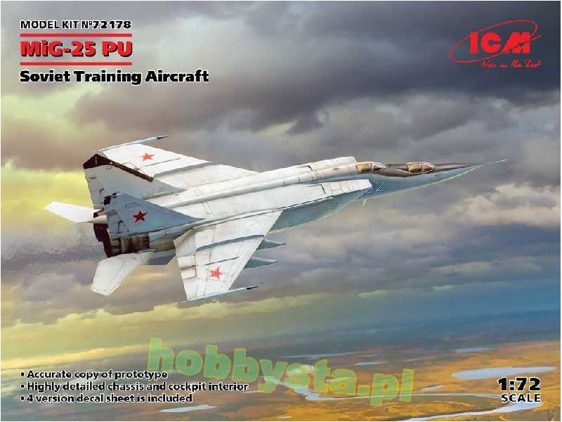 Mig-25PU - sowiecki samolot treningowy - zdjęcie 1 Mig-25PU - sowiecki samolot treningowy - zdjęcie 1