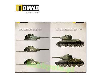 T-34 Colors. T-34 Tank Camouflage Patterns In WWii (Multilingual - zdjęcie 7