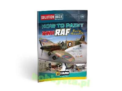 How To Paint WWii RAF Early Aircraft Solution Book - zdjęcie 1