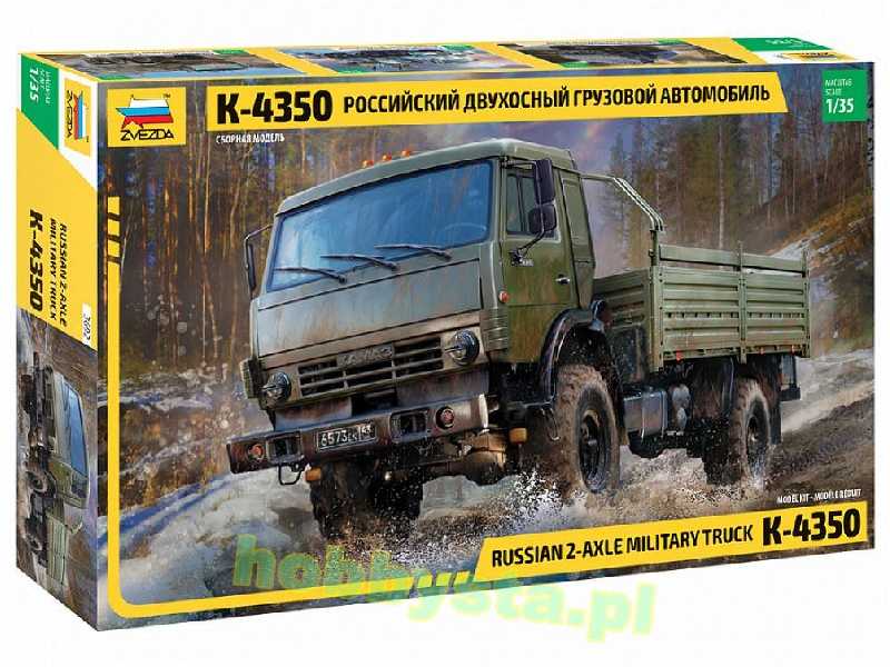 Kamaz-4350 rosyjska ciężarówka dwuosiowa - zdjęcie 1