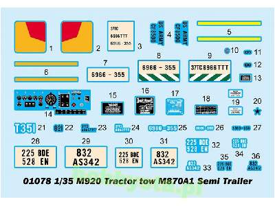 M920 Tractor Tow M870a1 Semi Trailer - zdjęcie 3