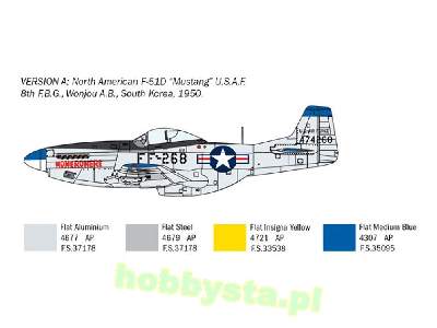 North American F-51D Mustang Korean War - zdjęcie 4