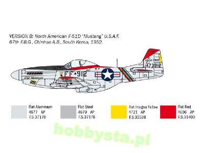 North American F-51D Mustang Korean War - zdjęcie 5