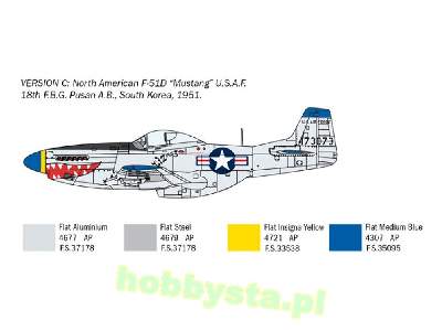 North American F-51D Mustang Korean War - zdjęcie 6