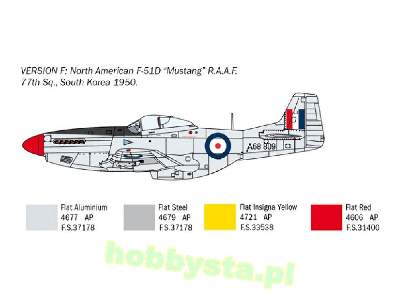 North American F-51D Mustang Korean War - zdjęcie 9