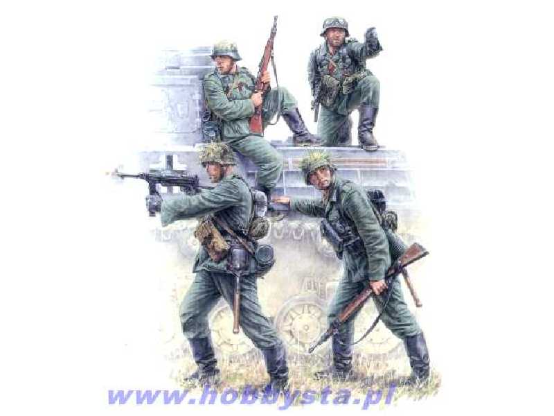 Figurki German panzergrenaders - zdjęcie 1