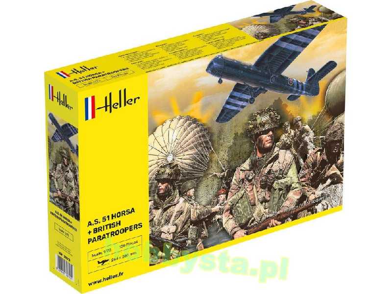 A.S. 51 Horsa + British Paratroopers - zdjęcie 1 A.S. 51 Horsa + British Paratroopers - zdjęcie 1