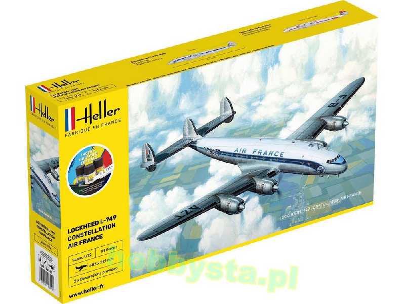 Lockheed L-749 Constellation Air France - Starter Kit - zdjęcie 1 Lockheed L-749 Constellation Air France - Starter Kit - zdjęcie 1