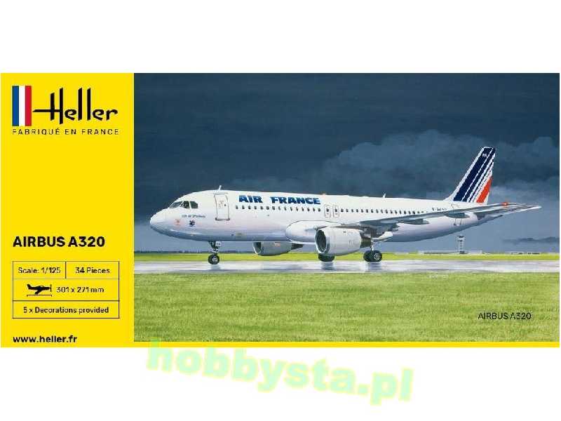 Airbus A320 Af - Zestaw startowy - zdjęcie 1 Airbus A320 Af - Zestaw startowy - zdjęcie 1