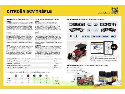 Citroen 5cv Trefle - Zestaw startowy - zdjęcie 3