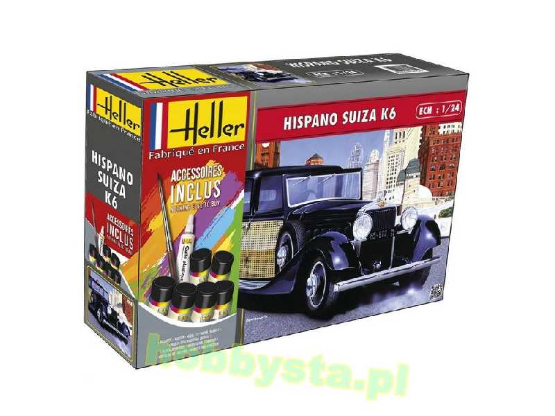 Hispano Suiza K6 Zestaw startowy - zdjęcie 1 Hispano Suiza K6 Zestaw startowy - zdjęcie 1