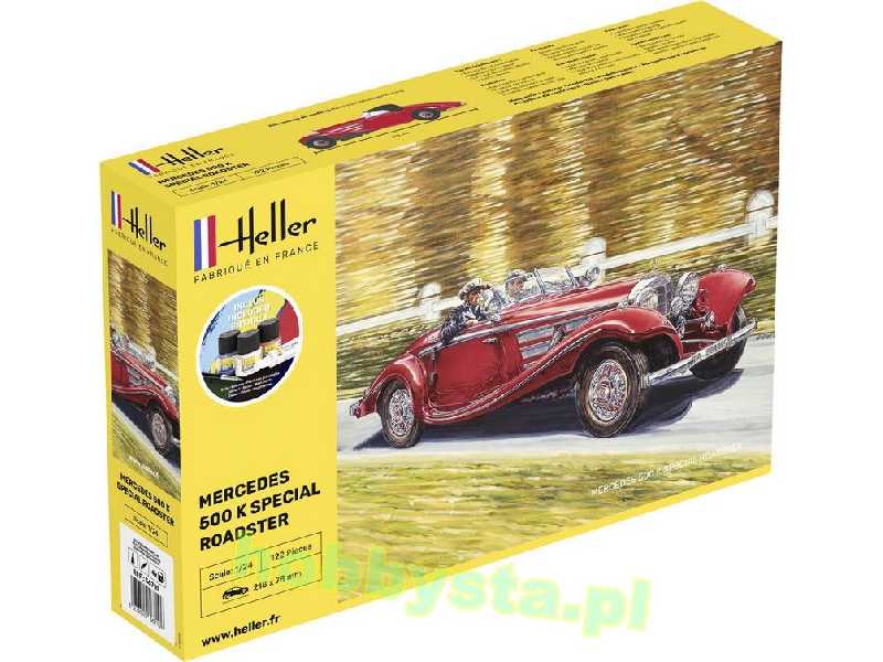 Mercedes 500k Special Roadster - Zestaw startowy - zdjęcie 1 Mercedes 500k Special Roadster - Zestaw startowy - zdjęcie 1